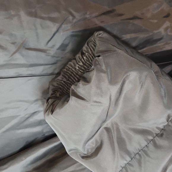 Michael Kors faux fur hooded down filled mid-length winter coat puffer black - Picture 11 of 14